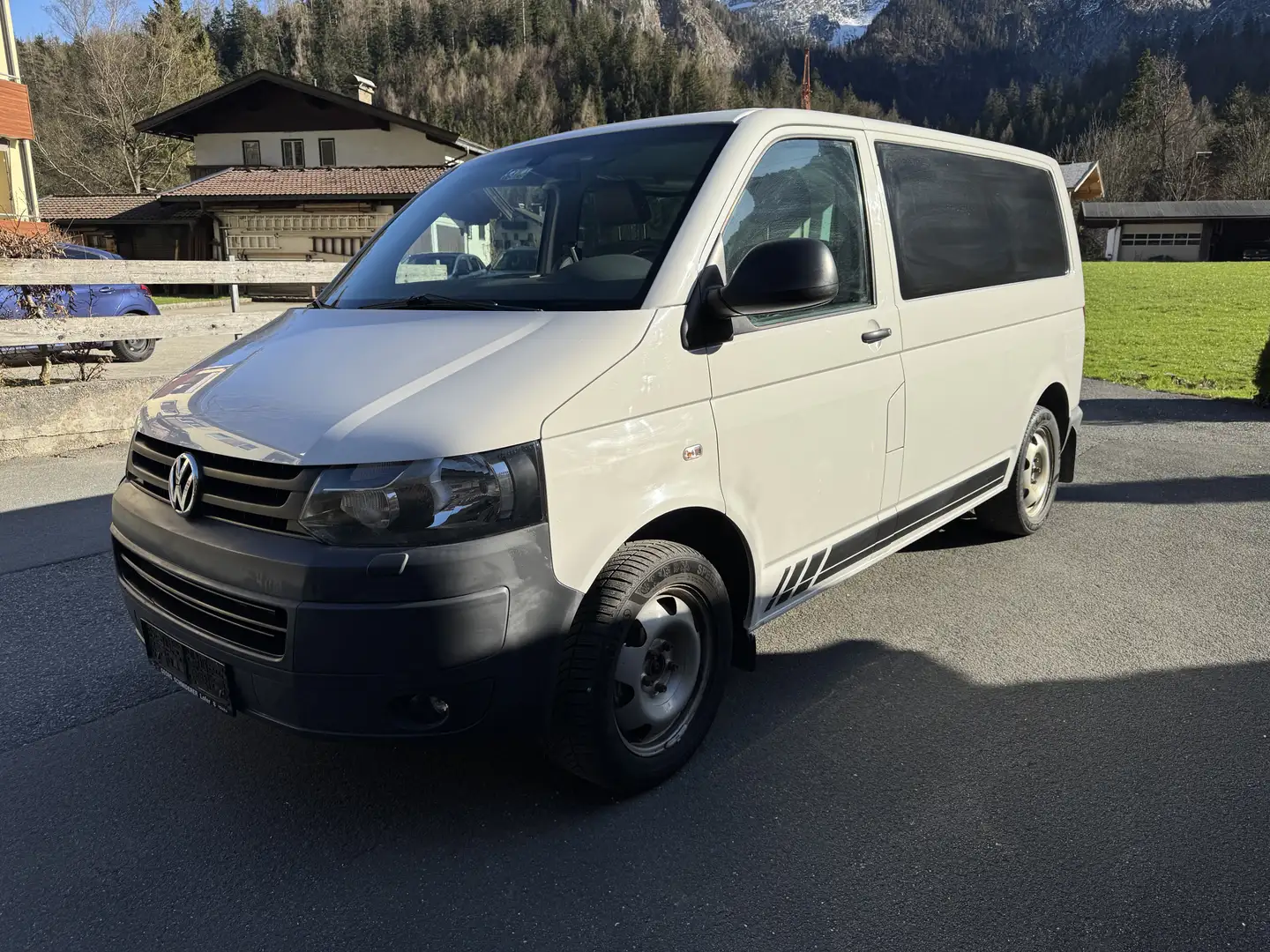 Volkswagen T5 Transporter Weiß - 2