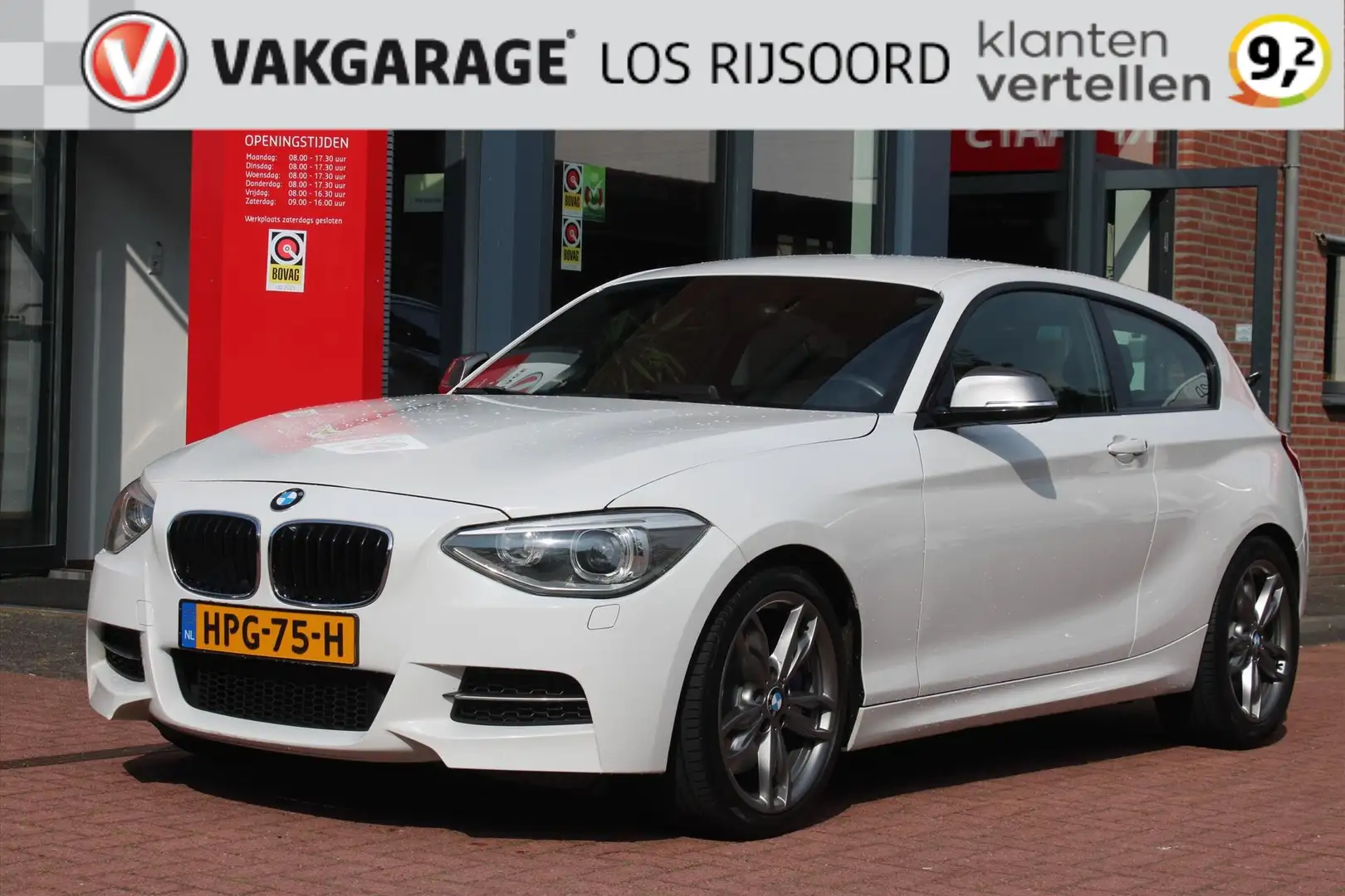 BMW 135 1-Serie (e87) M135i 320PK | Stoelverwarming | Clim Weiß - 1