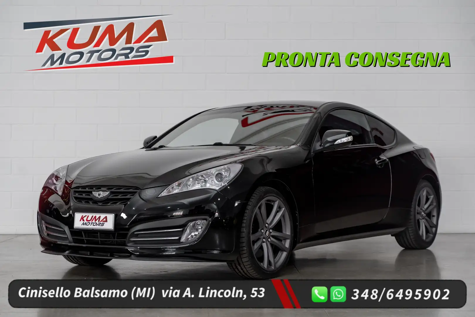 Hyundai Genesis Coupe 2.0 Turbo Sport 213cv tagliandi HYUNDAI Zwart - 1