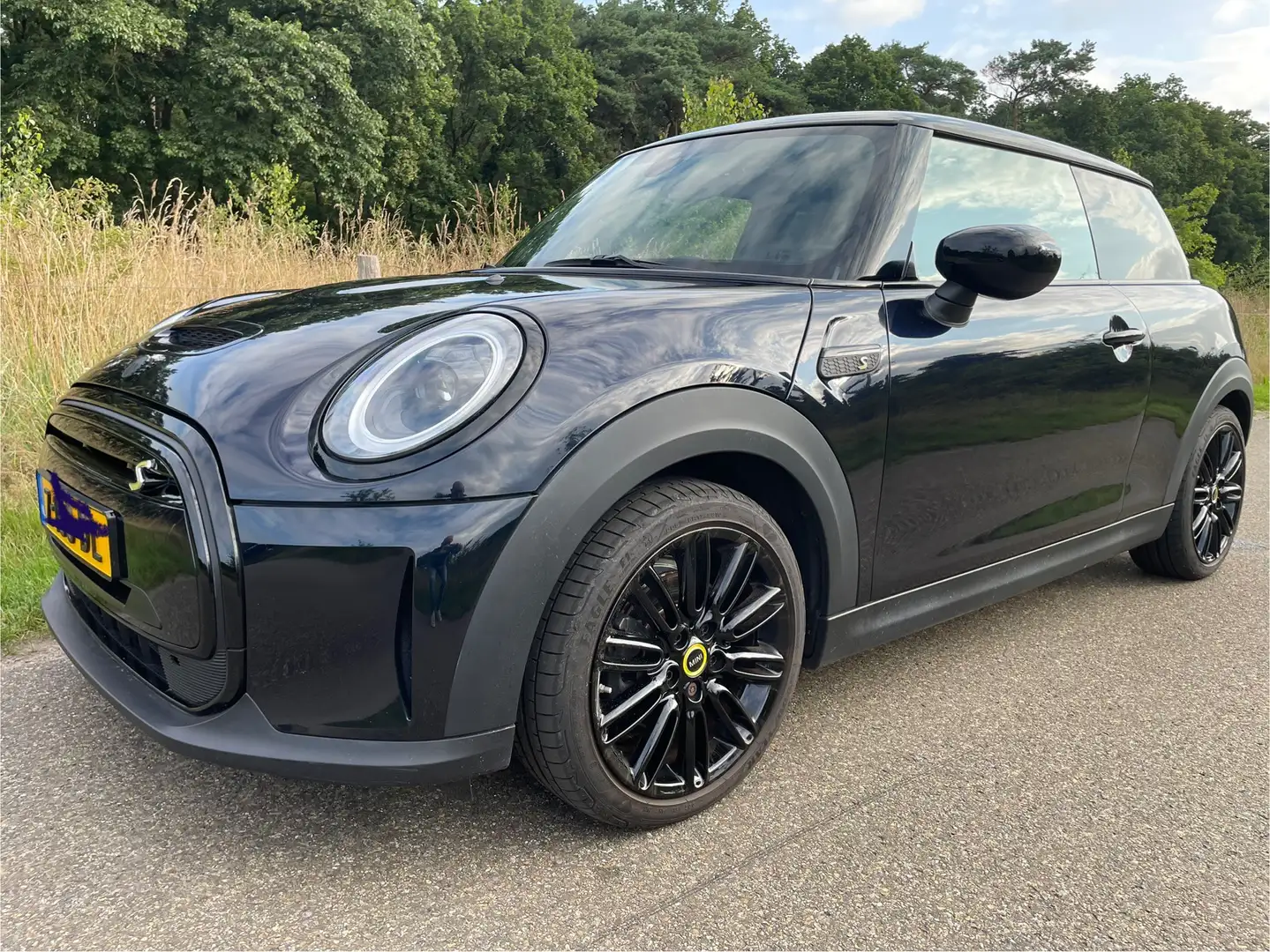 MINI Cooper SE Electric 135 kWh enigmatic black Blauw - 2