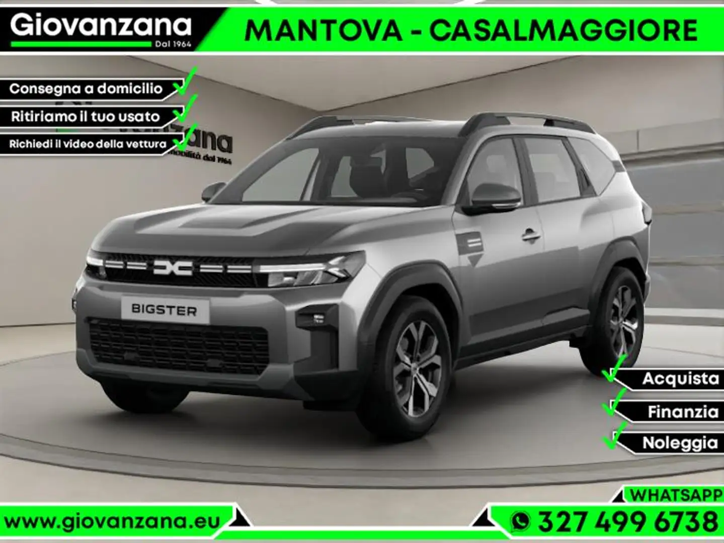 Dacia Bigster 1.2 eco-g Expression 140cv Grigio - 1