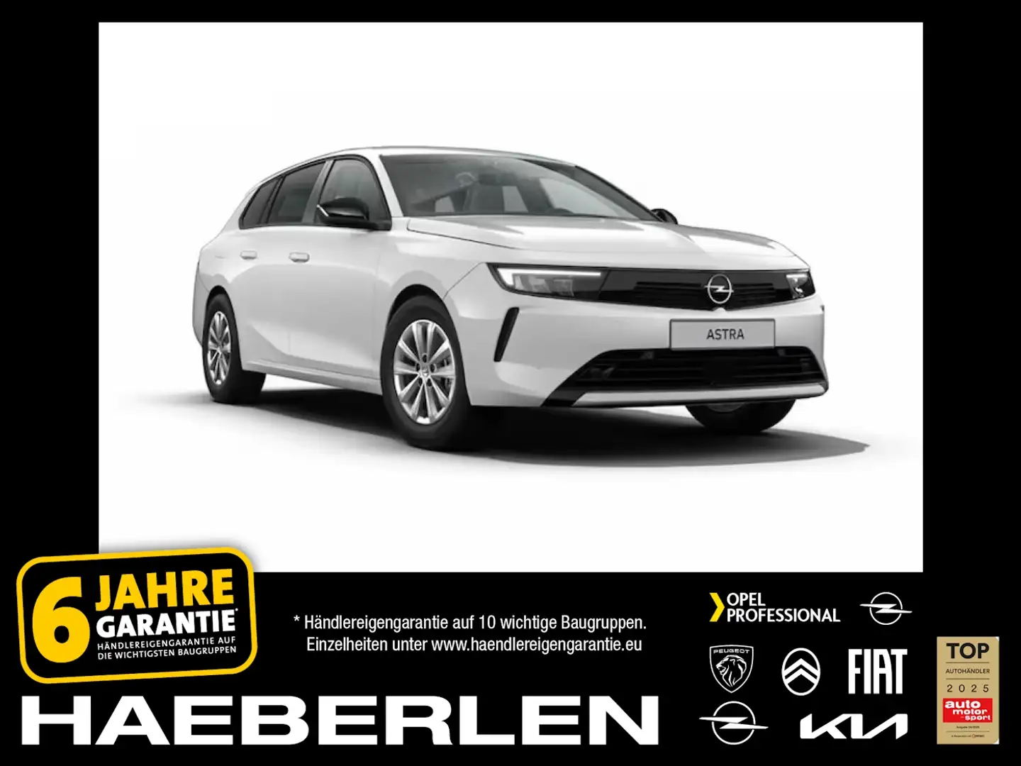 Opel Astra L Sports Tourer 1.2 Turbo Enjoy Weiß - 1