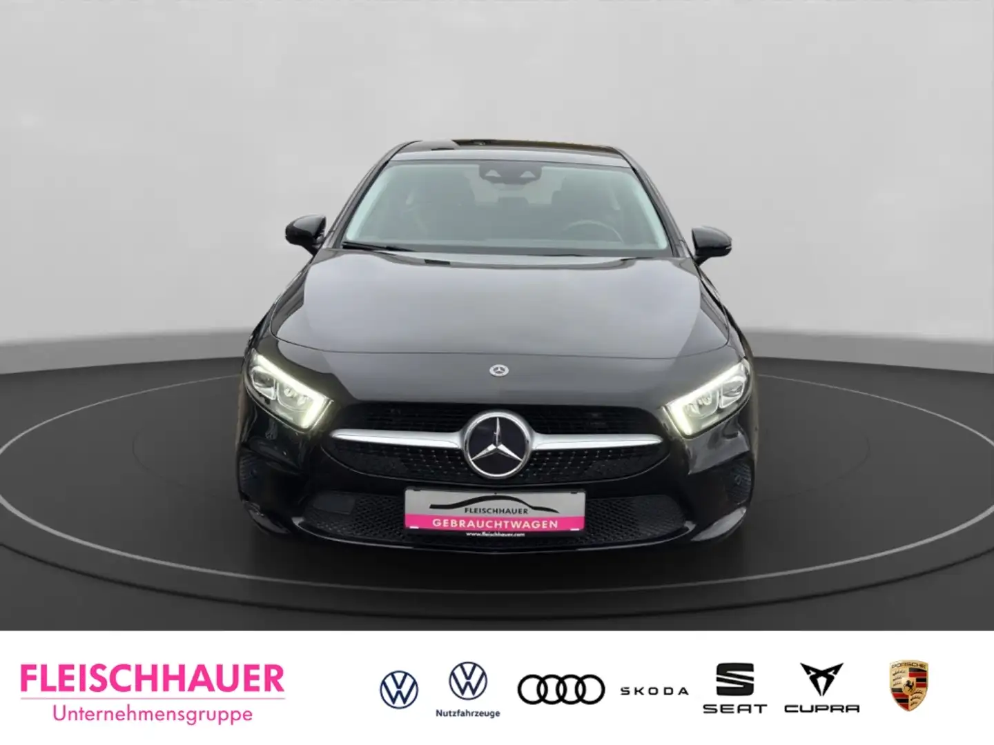 Mercedes-Benz A 200 Progressiv LED+RK+Navi+PDC+CarPlay+Media-Display Schwarz - 2