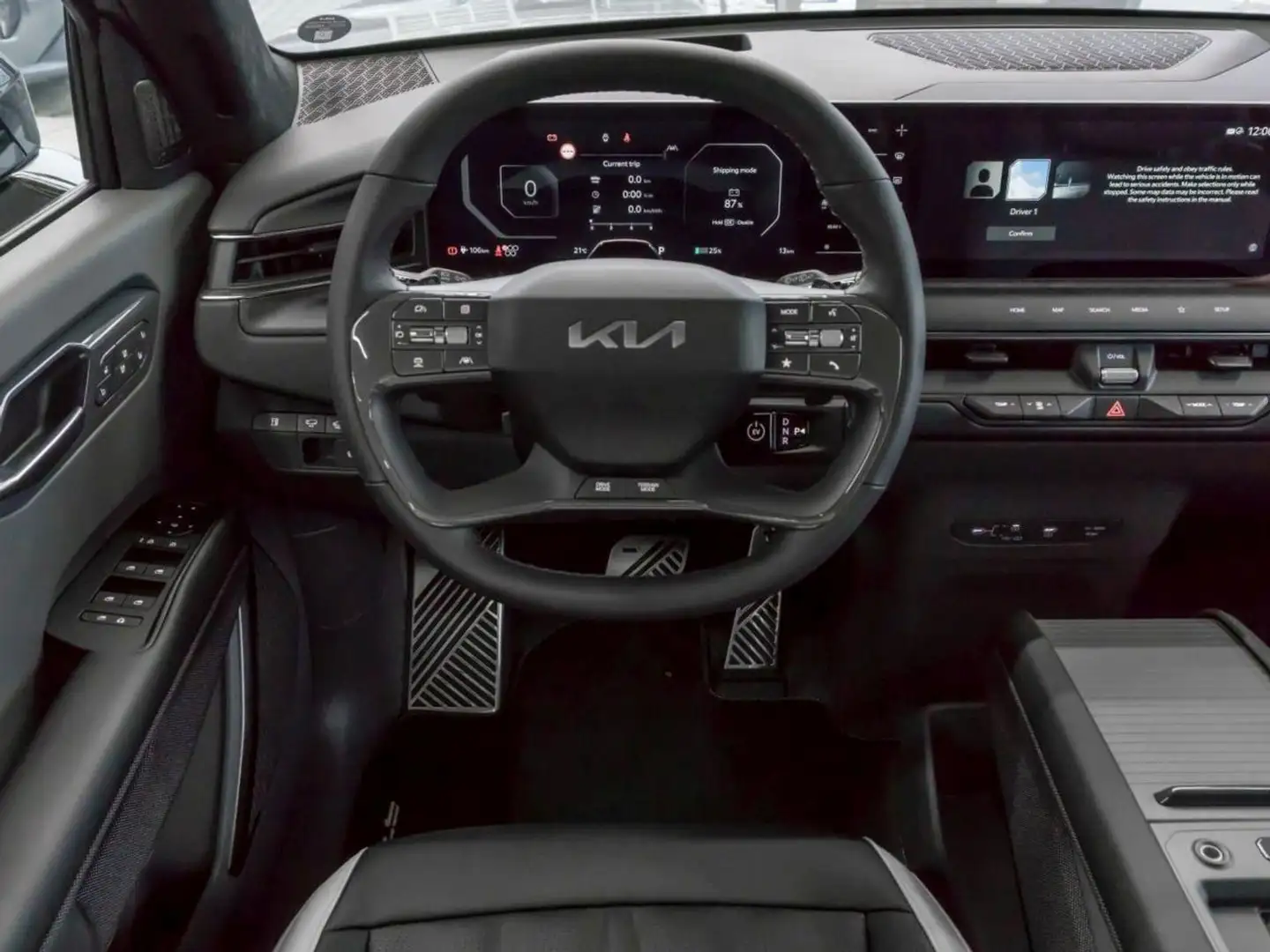 Kia EV9 99,8 kWh AWD GT-Line Panorama Memory Massage Grau - 21