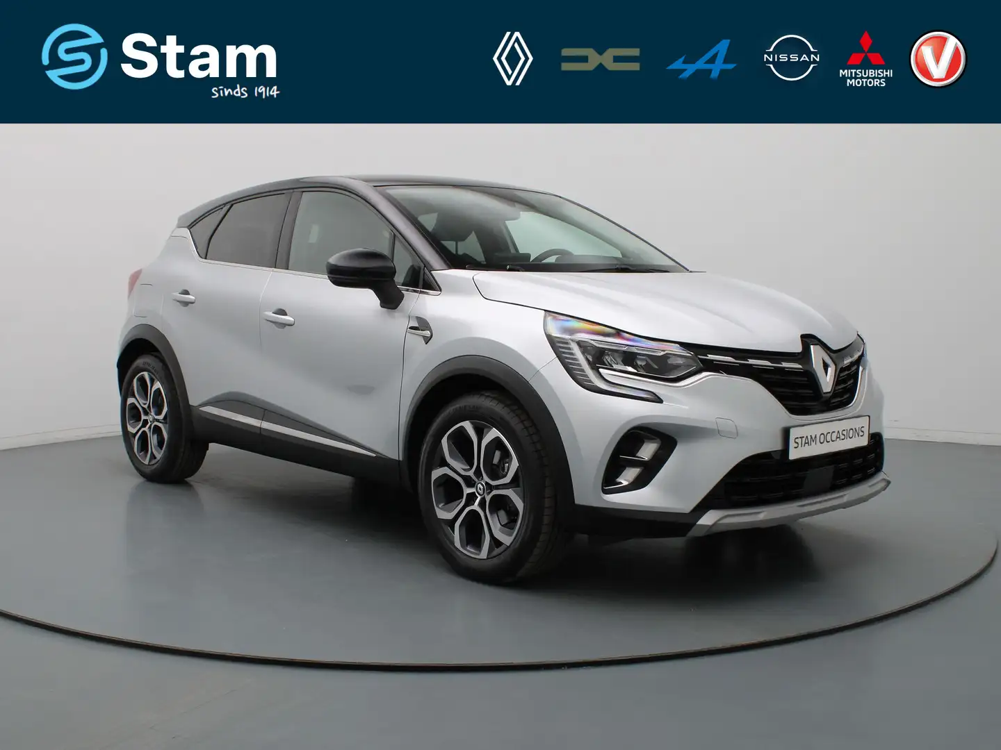 Renault Captur TCe 90pk techno Camera | Climate | Navi | Parksens Gris - 1