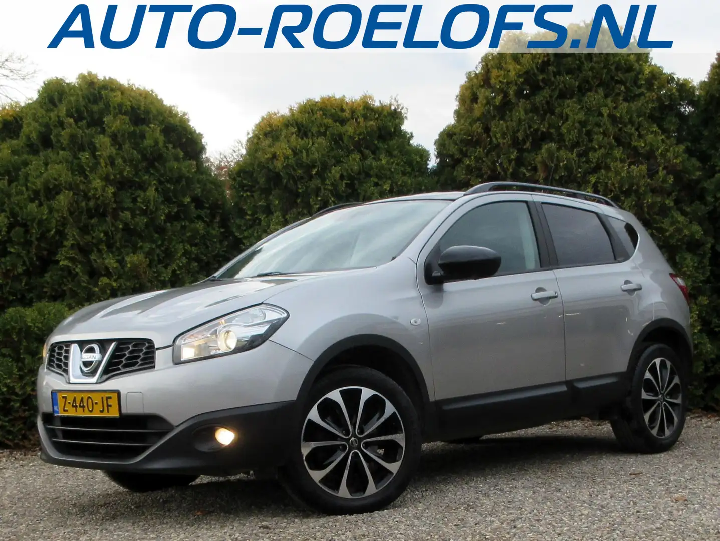 Nissan Qashqai 1.6 360*Navi*Cruise*360Cam*Pano.dak* Gris - 1