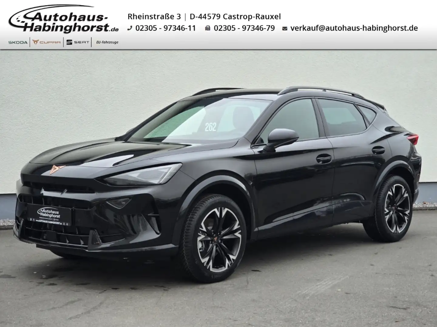 CUPRA Formentor 1.5 eTSI DSG Sennheiser Kessy e.Hk Kamera Alu18 Schwarz - 1