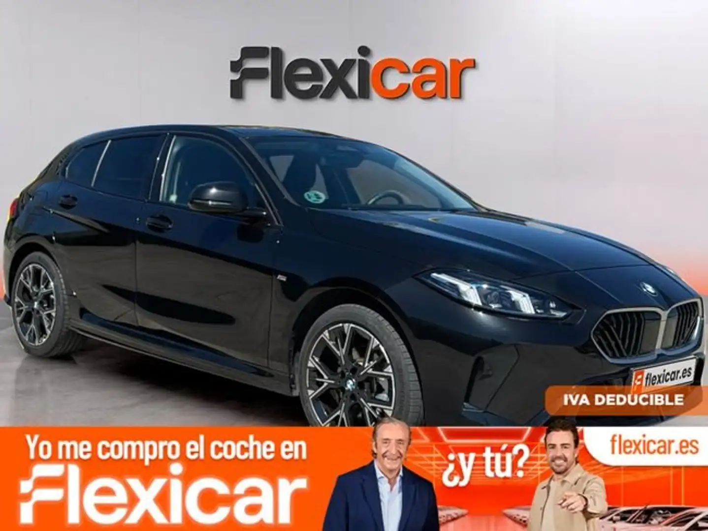 BMW 116 118dA Negro - 1