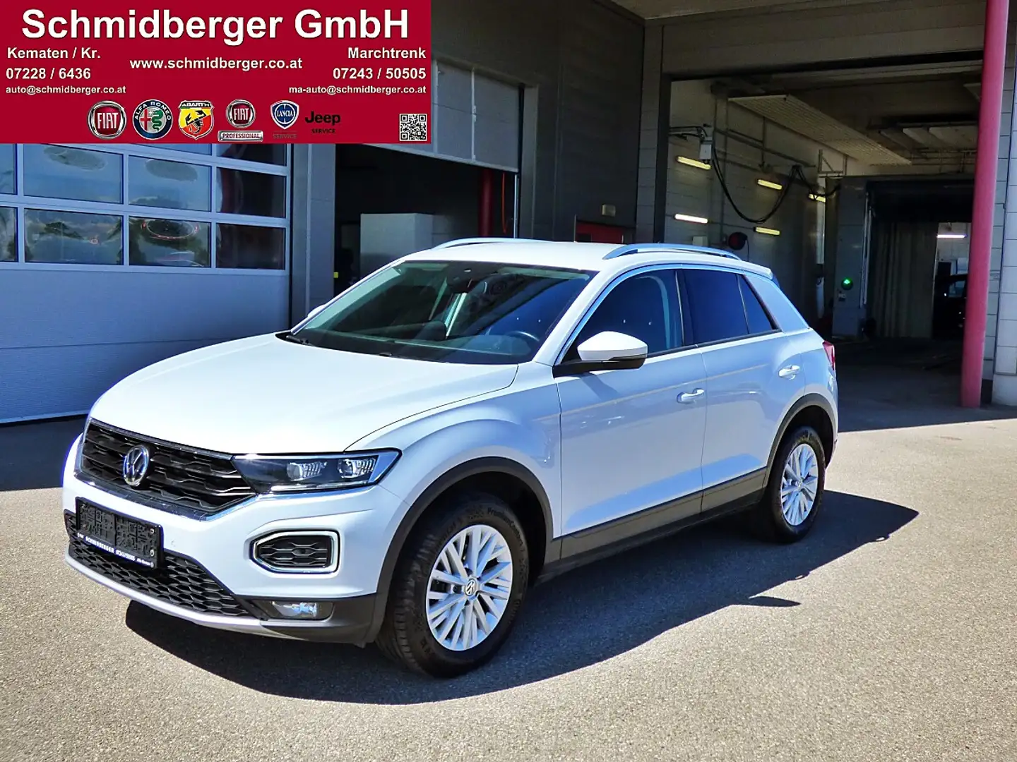 Volkswagen T-Roc 1,0 TSI Design Weiß - 1