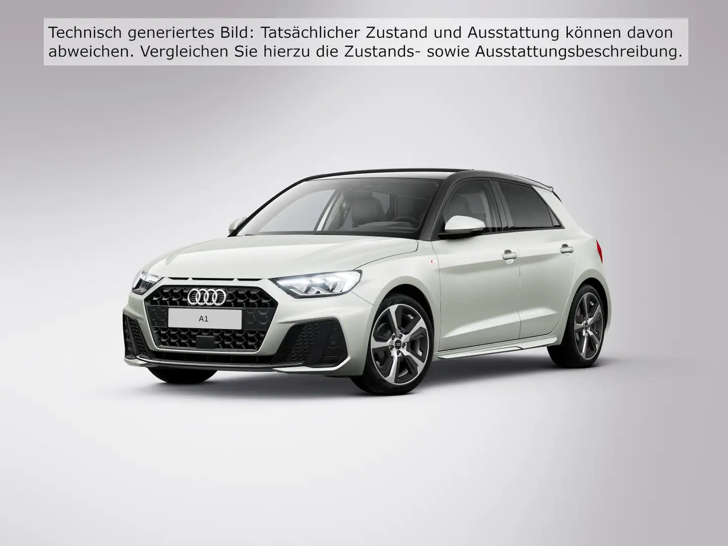 Audi A1 25 TFSI S line S tronic LED Nav ACC Silber - 2