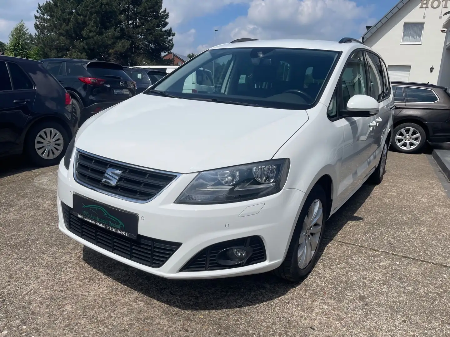 SEAT Alhambra Style,Navi,Kamera,pdc,SHZ, Fehér - 1