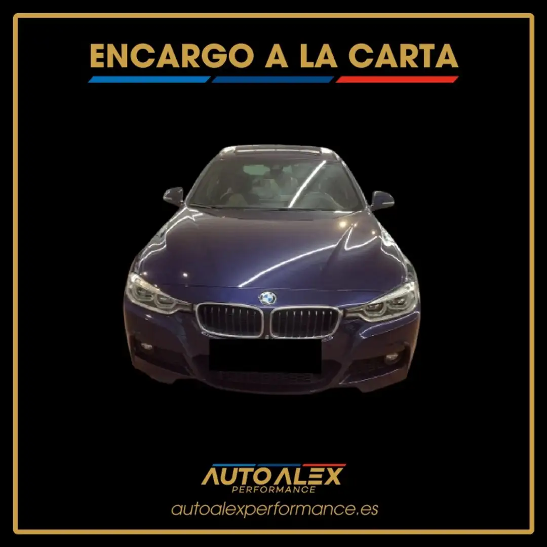 BMW 335 335dA Touring xDrive Bleu - 2