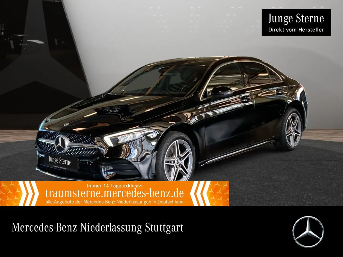 Mercedes-Benz A 250 e Lim AMG+LED+KAMERA+8G Negro - 1