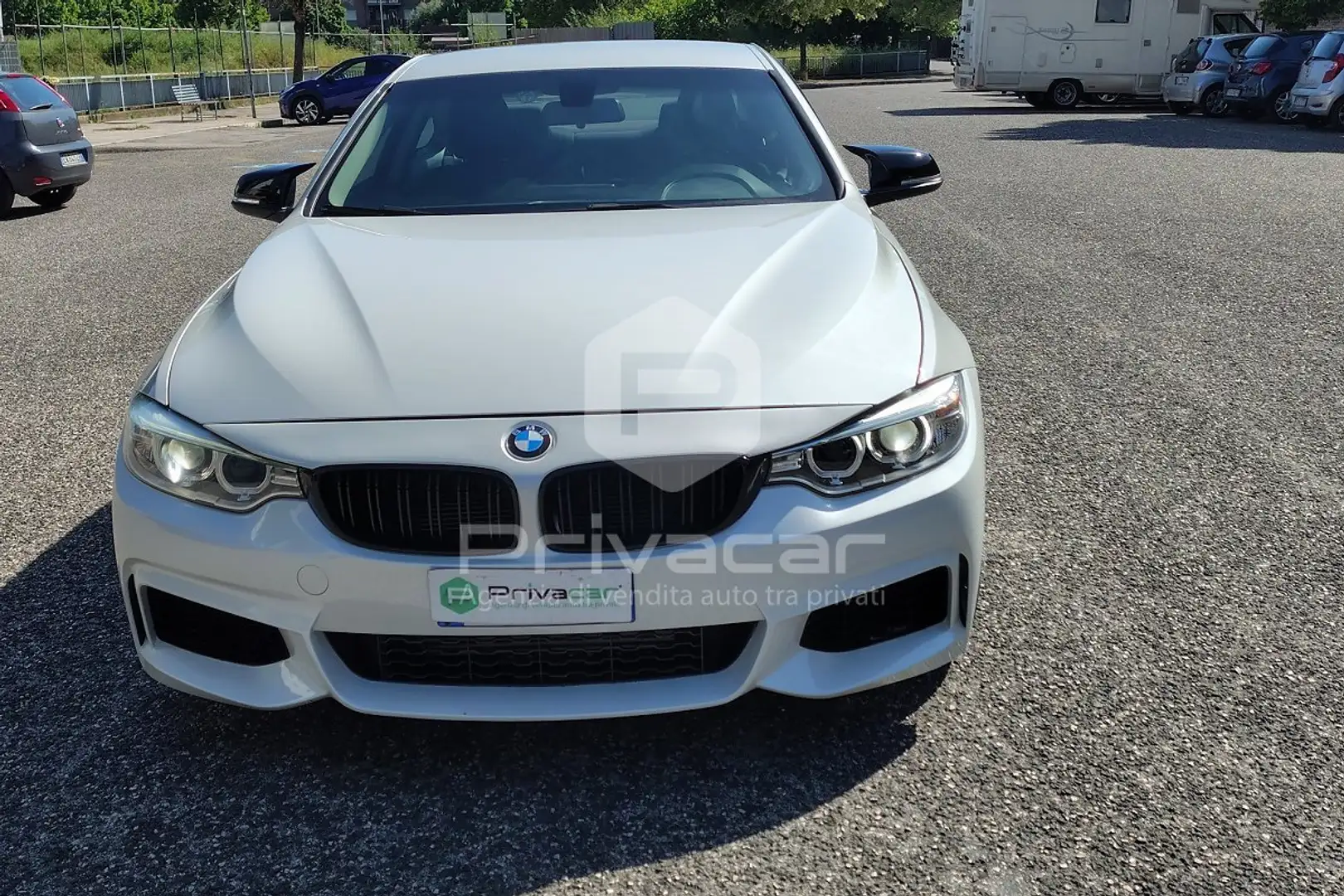 BMW 420 420d Coupé Blanc - 2