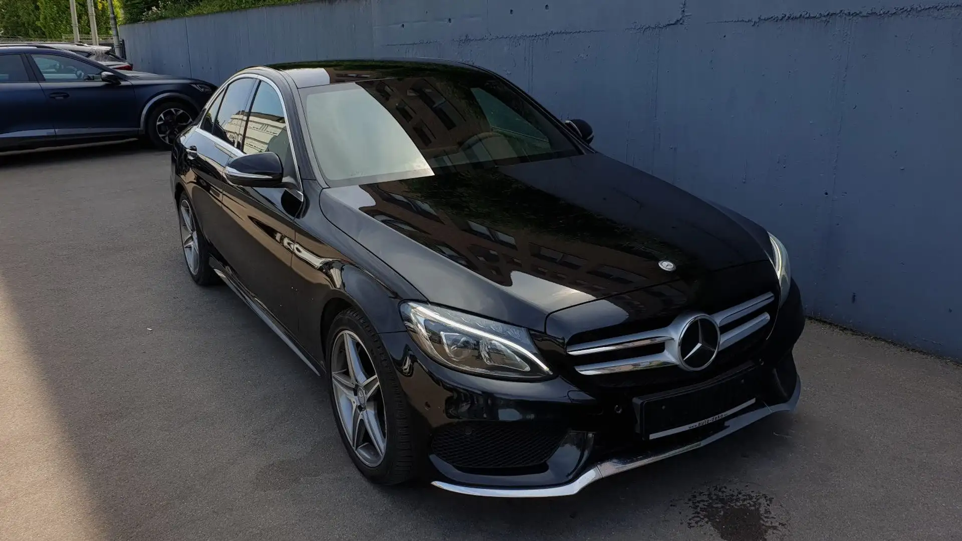Mercedes-Benz C 250 d  Autom.  AMG Line Navi/Kamera/Leder Schwarz - 2