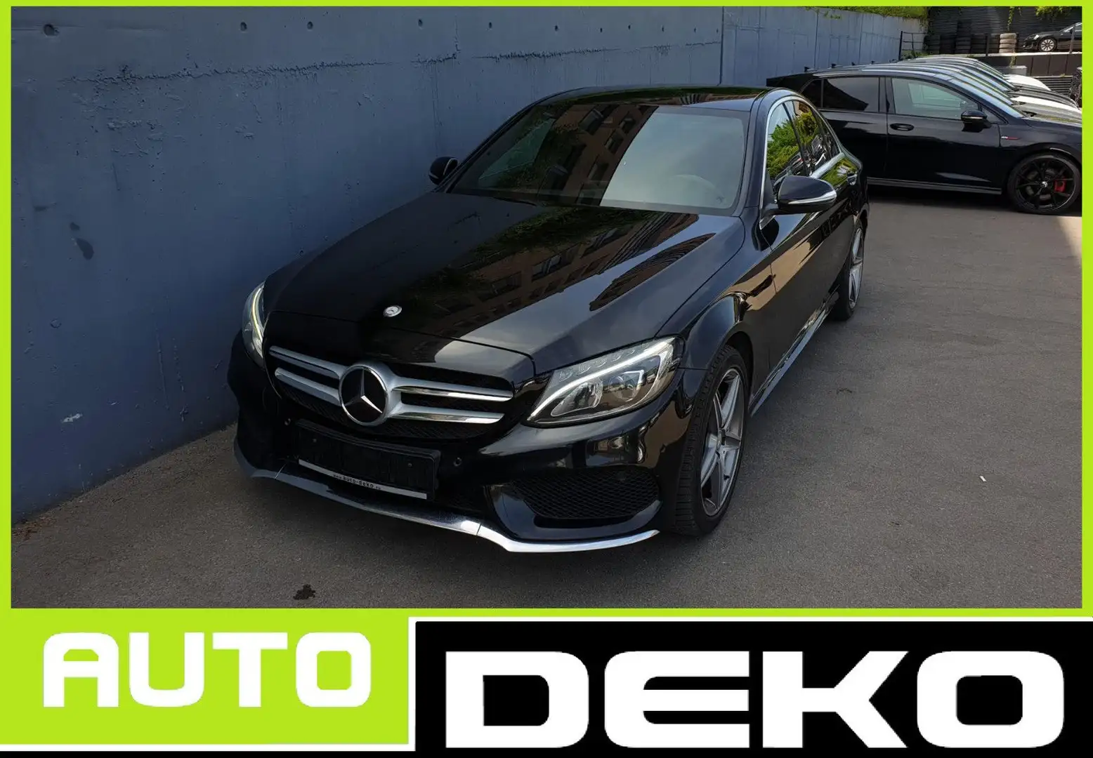 Mercedes-Benz C 250 d  Autom.  AMG Line Navi/Kamera/Leder Schwarz - 1