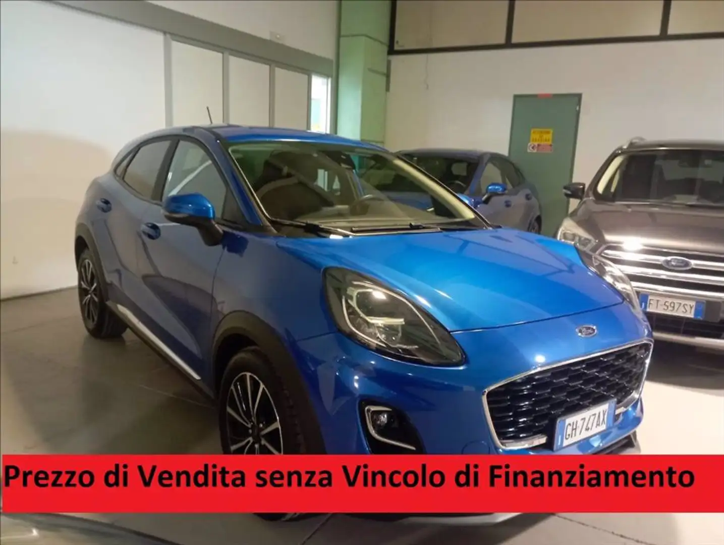 Ford Puma 1.0 ecoboost h Titanium s&s 125cv Blu/Azzurro - 1