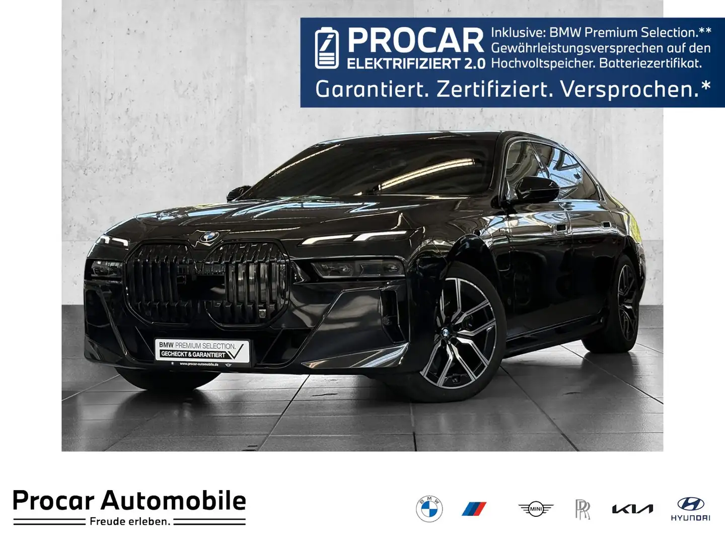 BMW 750 e xDrive M Sport Pro TV DA Prof PA Prof SkyLounge Černá - 1