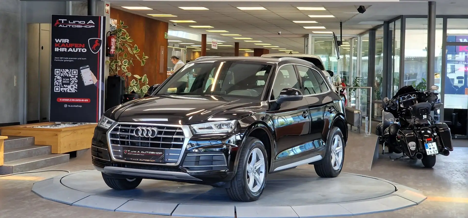 Audi Q5 40 TDI quattro Intense 1-Hand S-Tronic *Virtual-Co Schwarz - 1