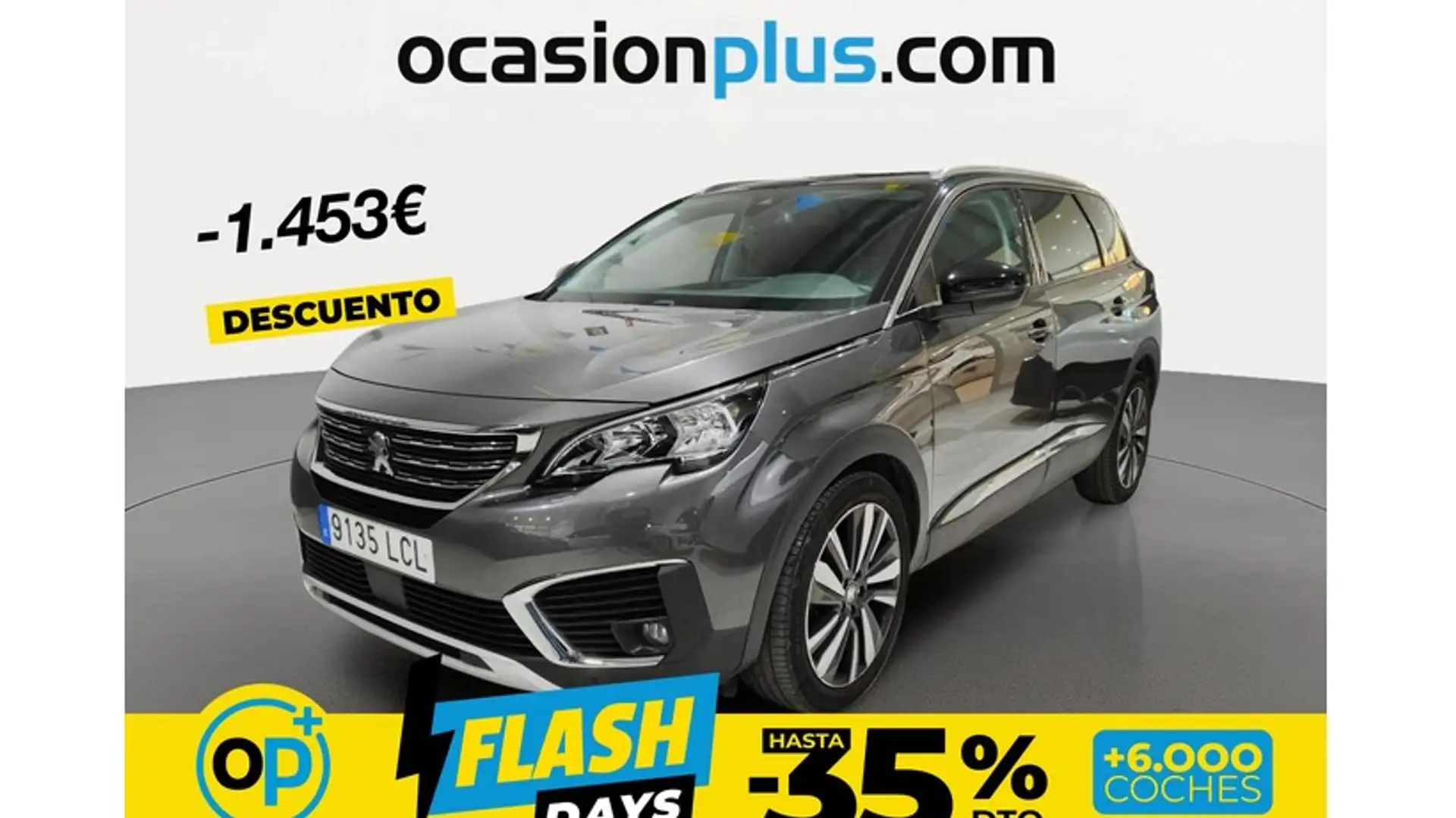 Peugeot 5008 1.2 PureTech S&S Allure 130 Argent - 1