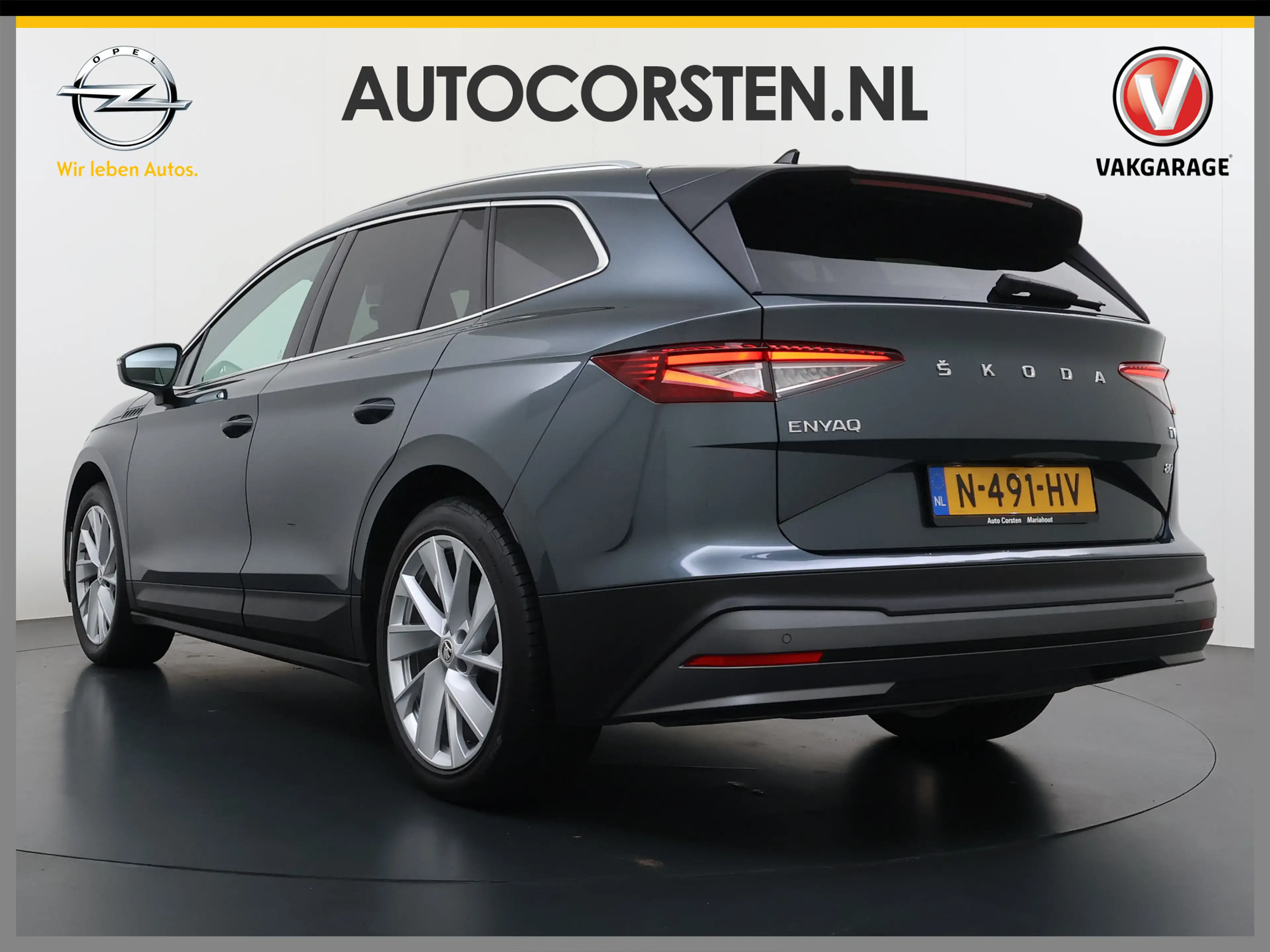 Skoda Enyaq iV 80 SOH 90% Warmtepomp Adap.Cruise Camera Stuur+ — photo 2