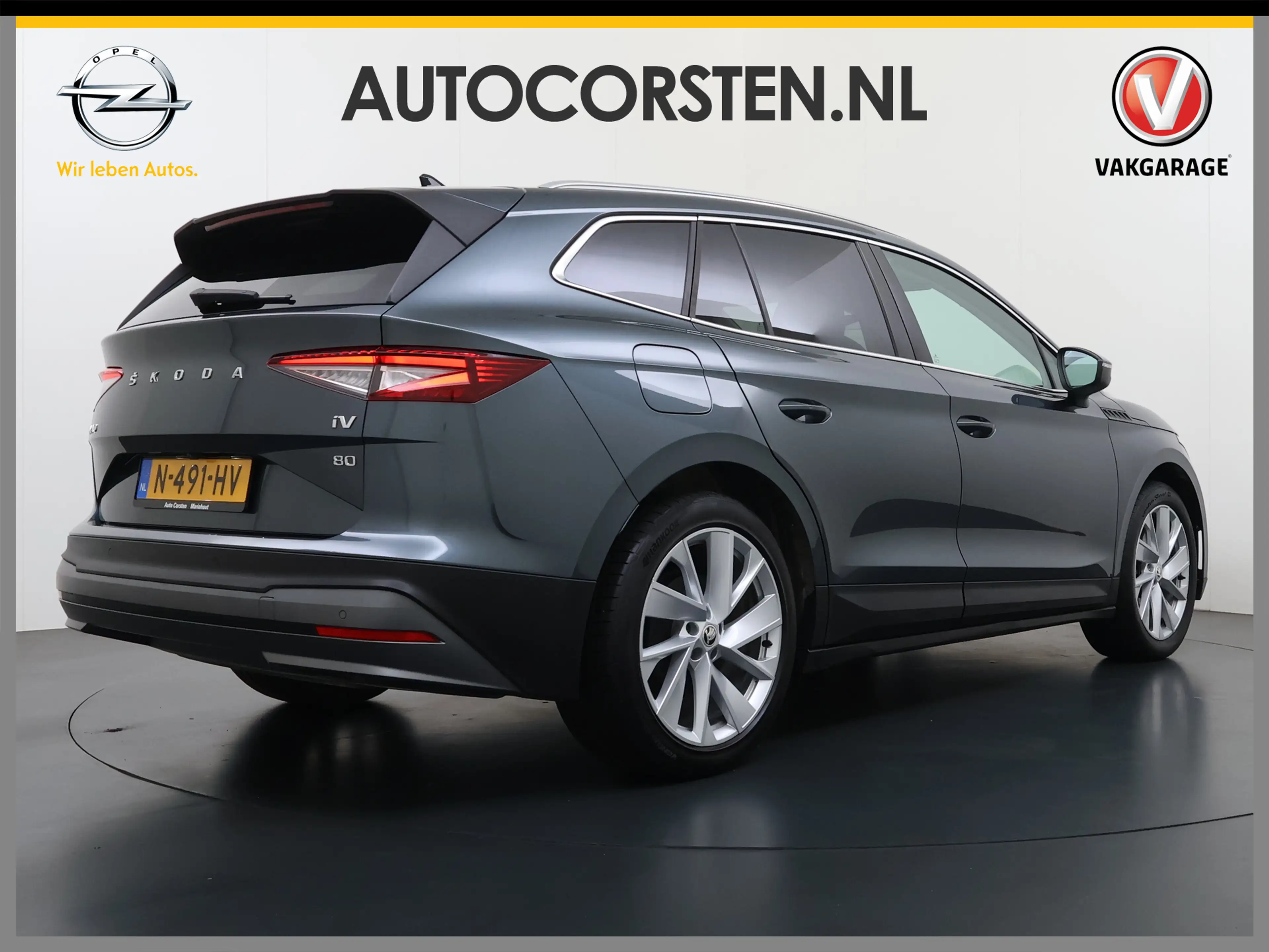 Skoda Enyaq iV 80 SOH 90% Warmtepomp Adap.Cruise Camera Stuur+ — photo 5