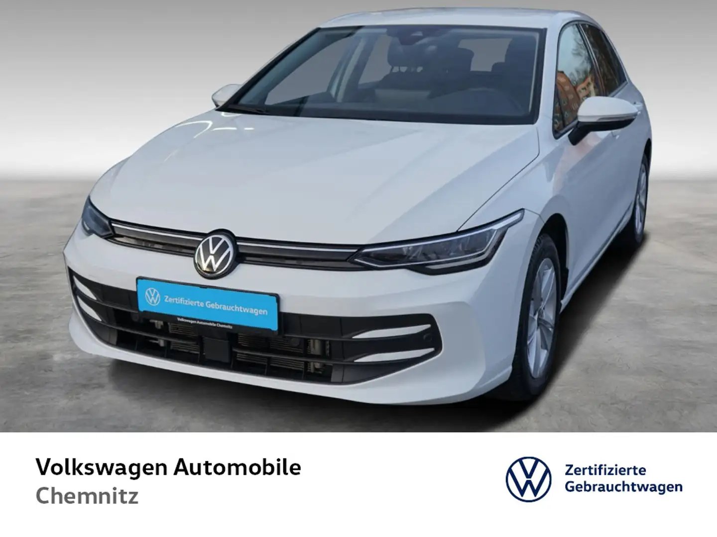 Volkswagen Golf VIII 1.5 TSI Life*AHK*LED*ACC*Sitzheizung* Weiß - 1