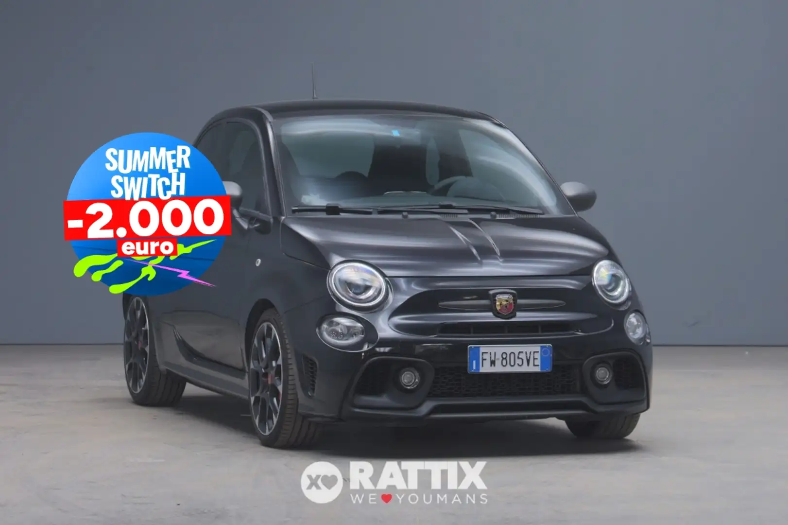 Abarth 595 Competizione 1.4 t-jet 180CV Nero - 1