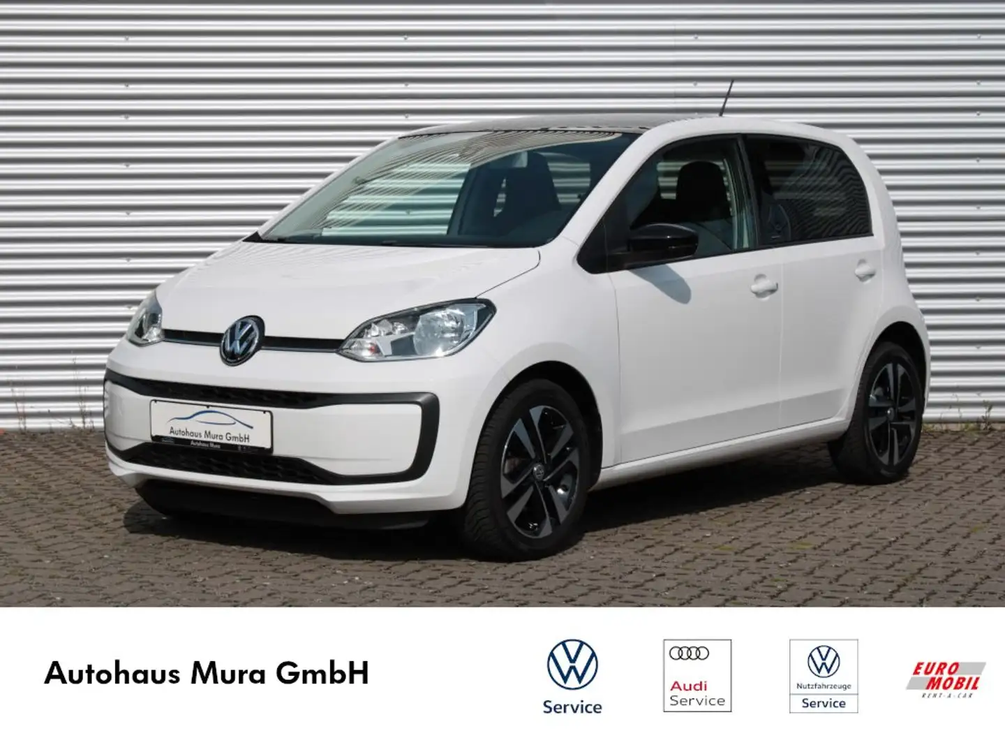 Volkswagen up! IQ.DRIVE 1.0 Klima PDC LM15 GRA MAPS Telefon Weiß - 1