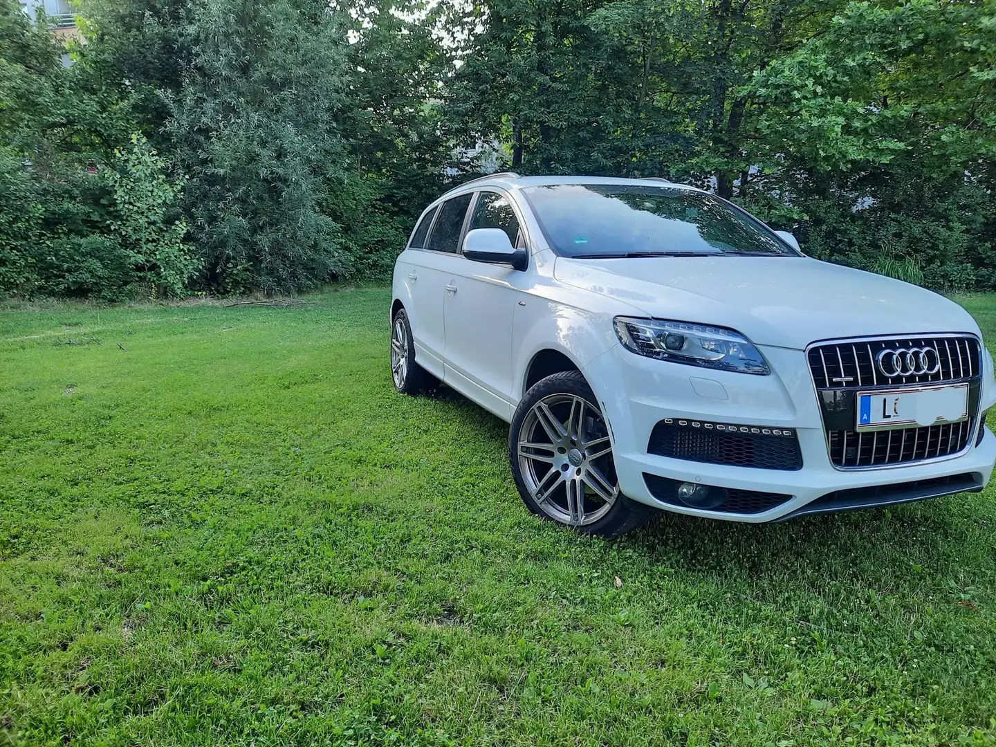 Audi Q7 Q7 3,0 TDI quattro Sport DPF Tiptronic Sport Weiß - 1