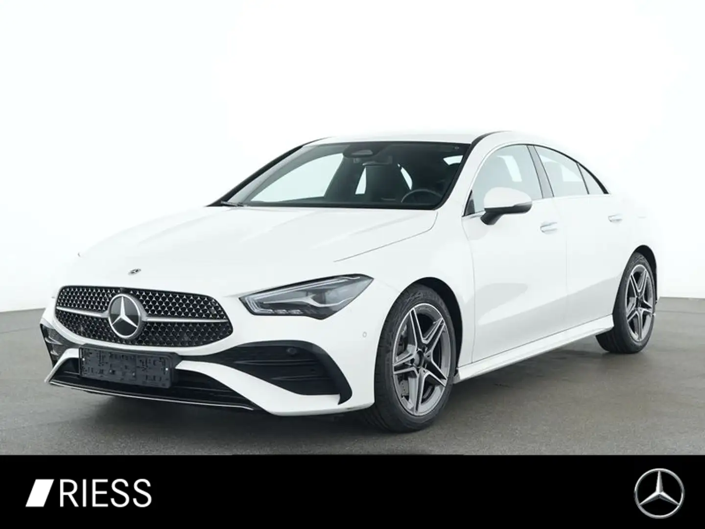 Mercedes-Benz CLA 220 d Cp AMG Sport Navi LED W-Paket Keyless Kamera Weiß - 1