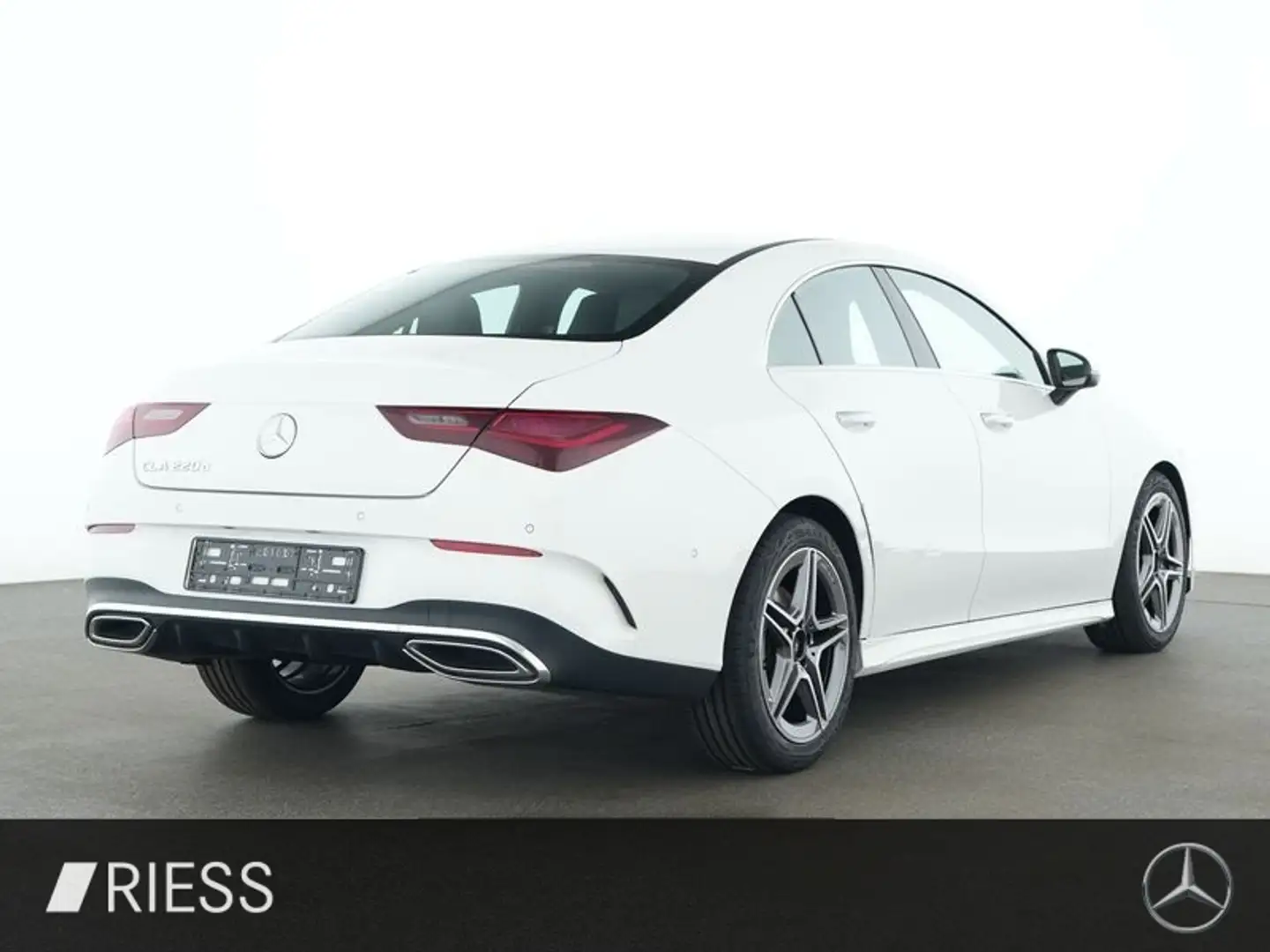 Mercedes-Benz CLA 220 d Cp AMG Sport Navi LED W-Paket Keyless Kamera Weiß - 2