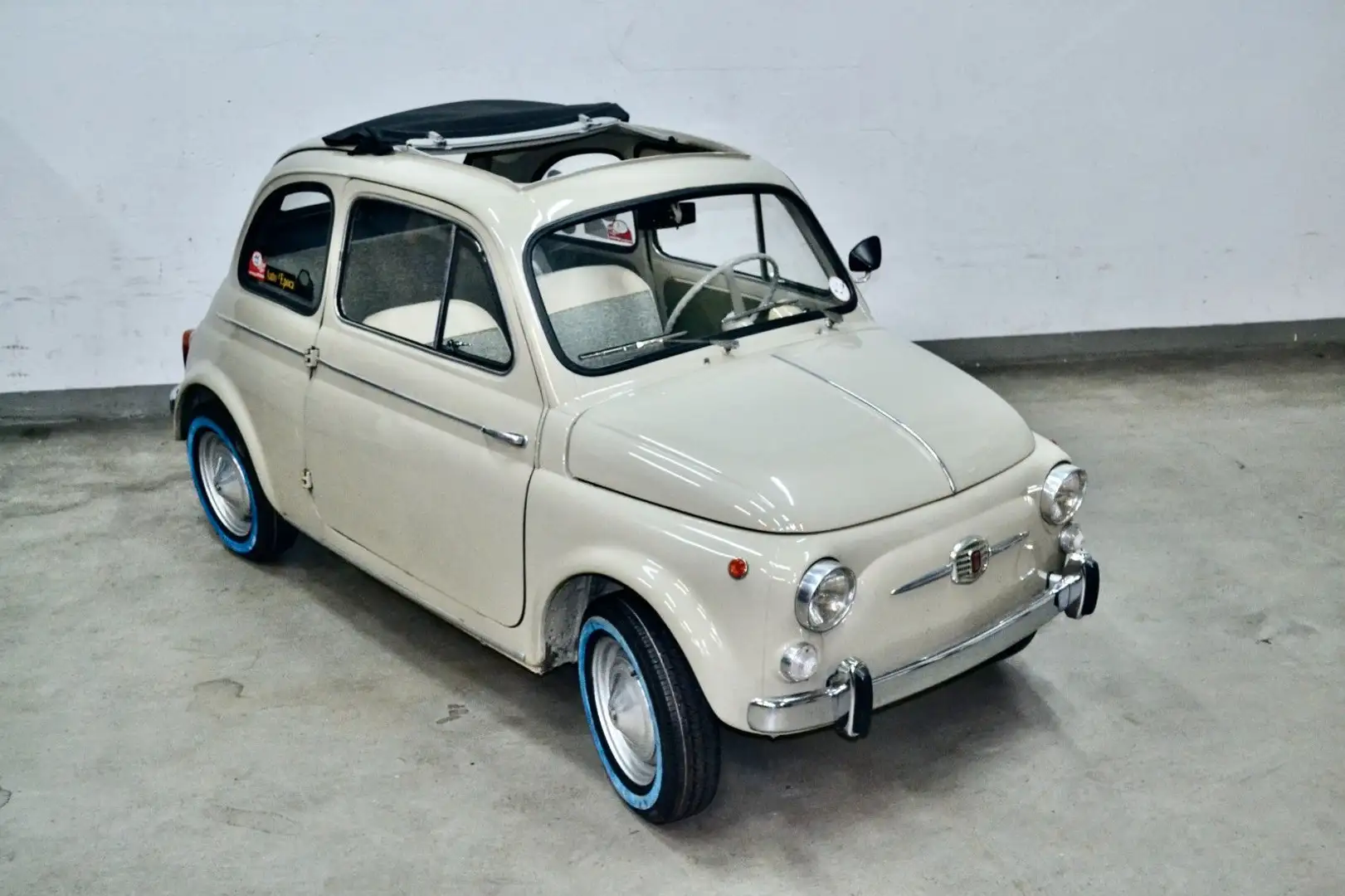 Fiat 500 Nuova D Tipo 110D Cabrio Beige - 1