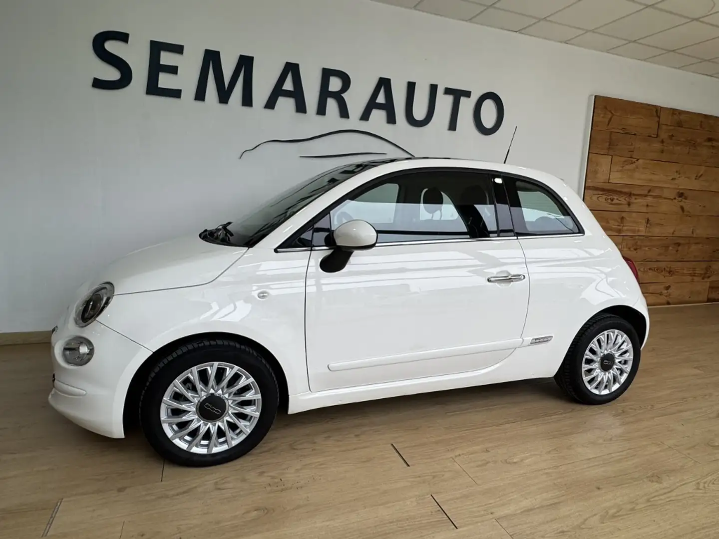 Fiat 500 1.2 GLP Lounge Blanco - 1