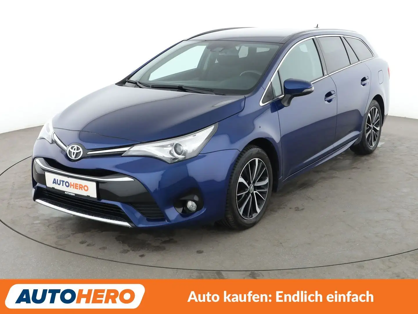 Toyota Avensis 1.8 Team D*NAVI*TEMPO*CAM*SHZ*AHK* Синій - 1