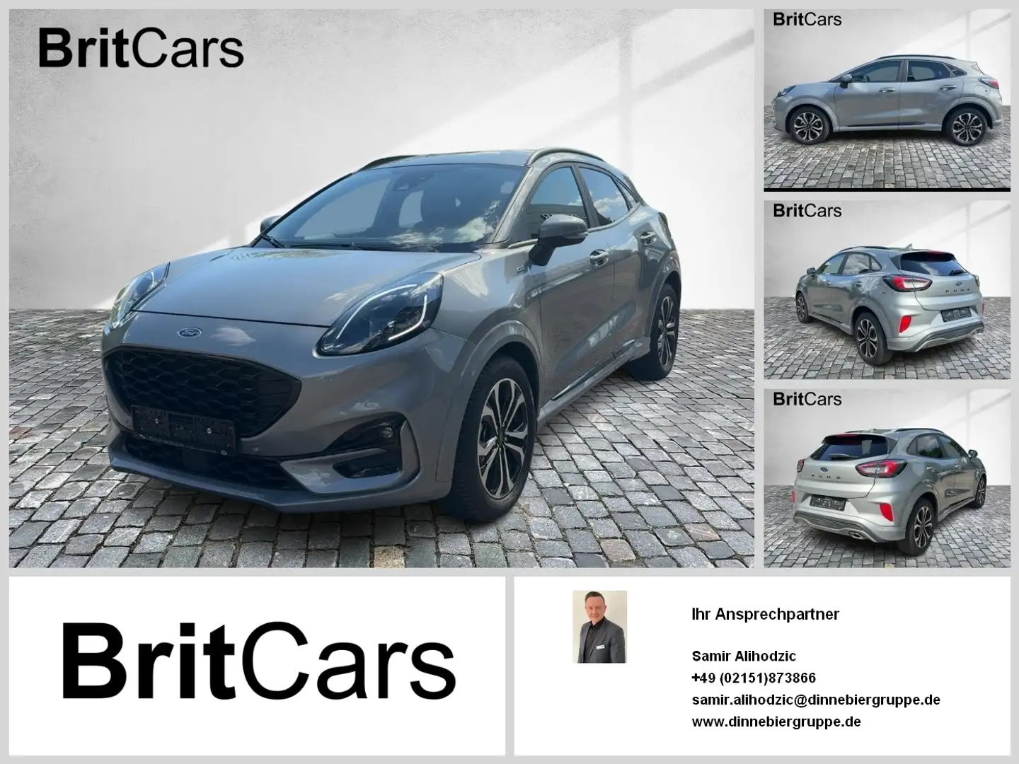 Ford Puma ST-Line X LED+Navi+Kamera+Winterpaket Argent - 1