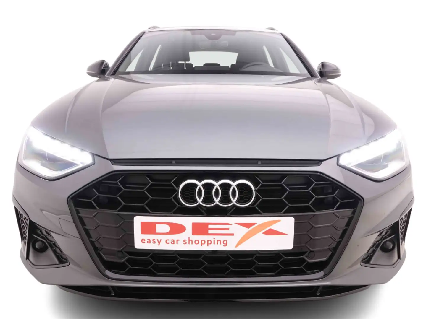 Audi A4 40 TFSi 204 AT Avant S-Line Shadow + GPS Plus + Vi Grijs - 2