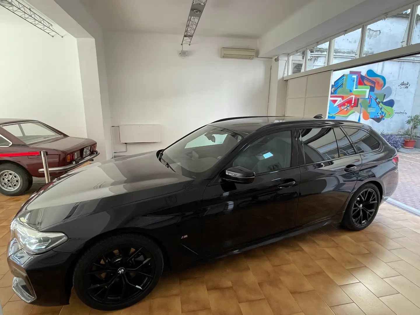 BMW 518 518d Touring mhev 48V Msport auto Azul - 1