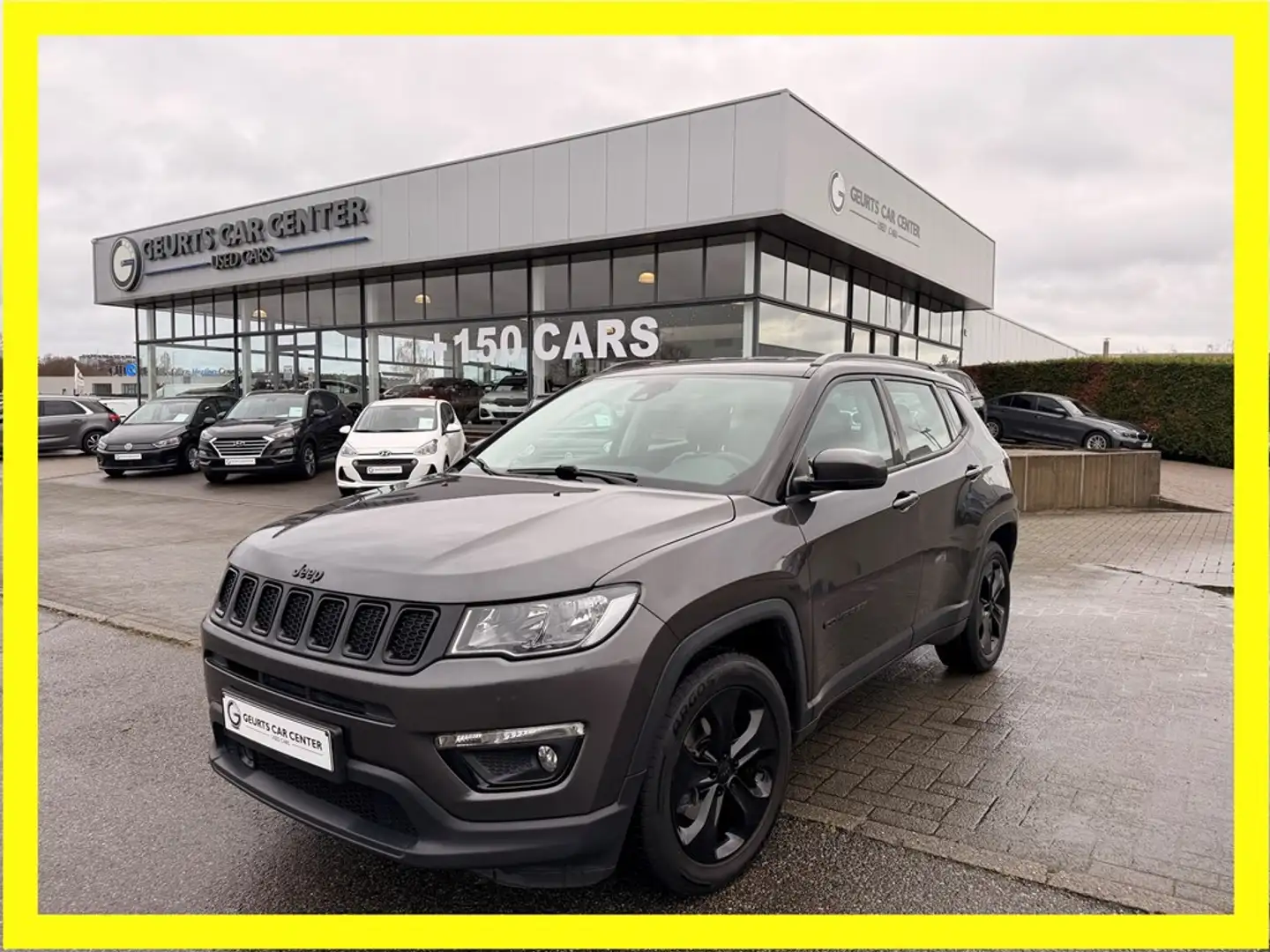 Jeep Compass 1.3 benzine Downtown special edition Gris - 1