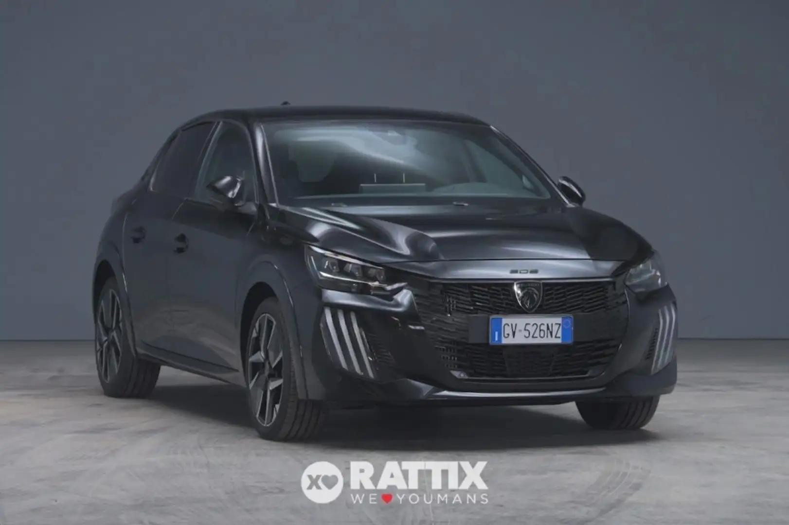 Peugeot 208 1.2 Puretech 100CV GT Schwarz - 1