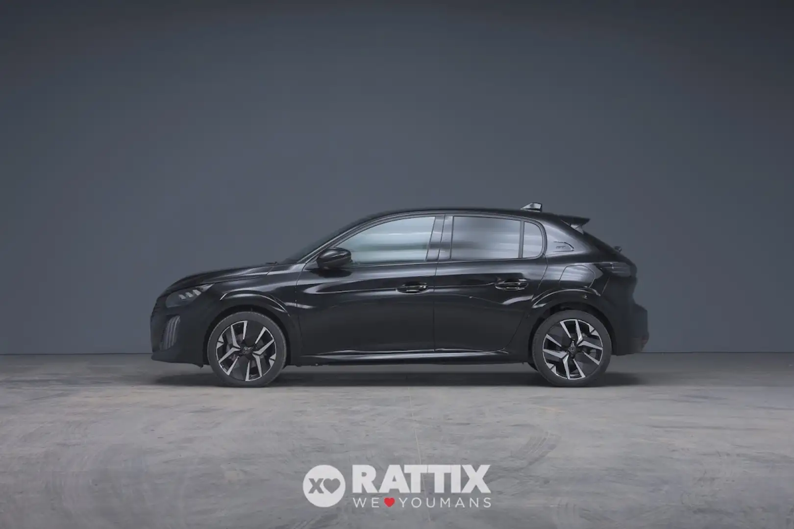 Peugeot 208 1.2 Puretech 100CV GT Schwarz - 2