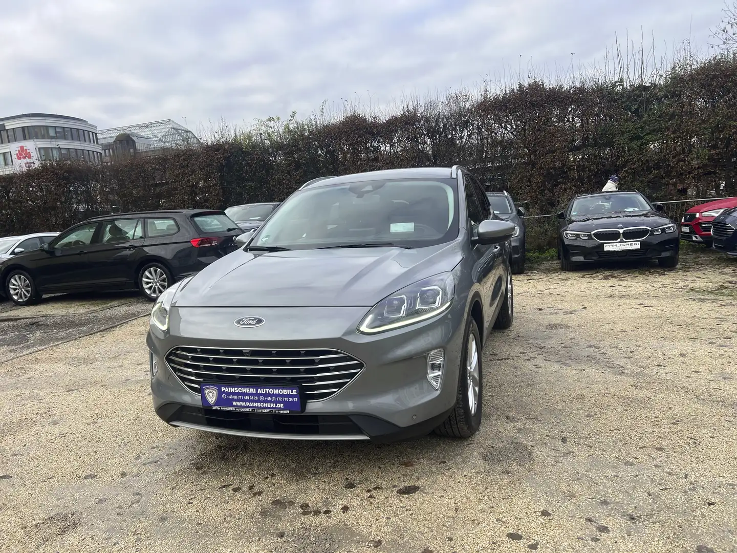 Ford Kuga Titanium X 4x4 Aut. AHK+HEAD-UP+ACC+KAMERA+LEDER Argent - 2