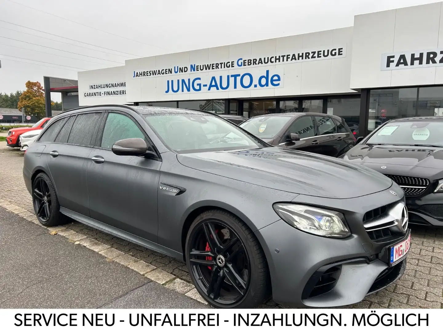 Mercedes-Benz E 63 AMG E 63 S AMG T Schiebed. 20 Zoll HUD Multib. Night Grau - 1
