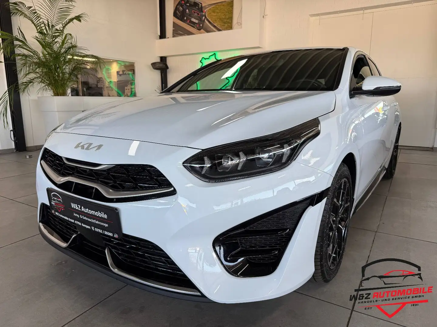 Kia ProCeed / pro_cee'd ProCeed 1.5 T-GDI DCT GT-line +Navi+SHZ+Kamera+ Blanco - 1