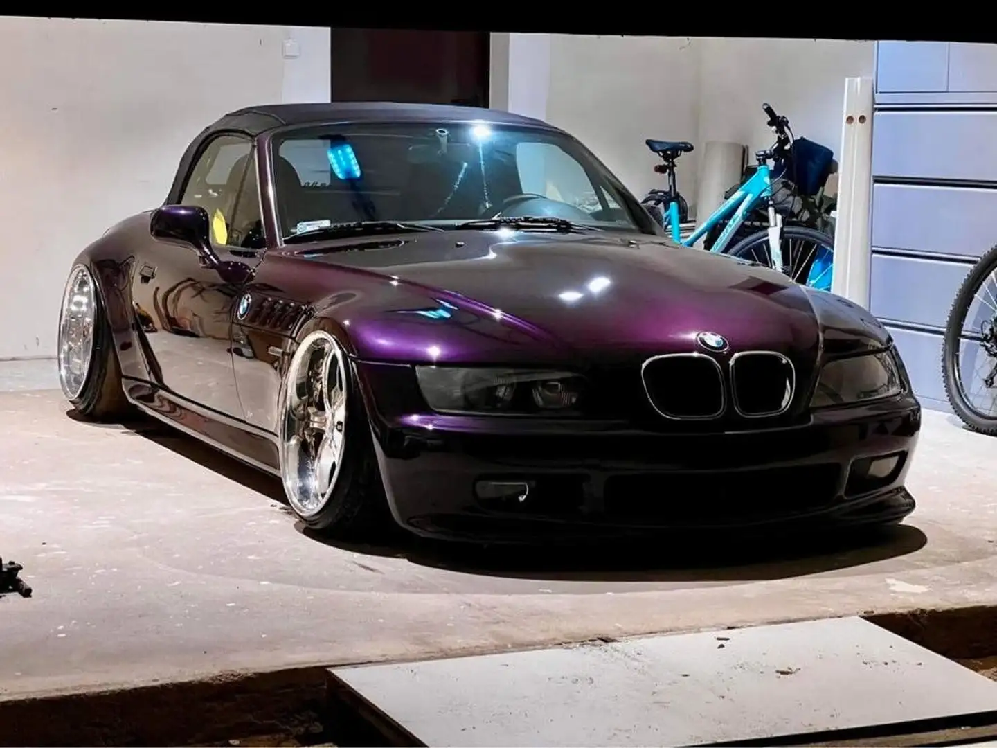 BMW Z3 Roadster 1.9 *Showcar*Einzelstück*Hingucker* Violett - 2
