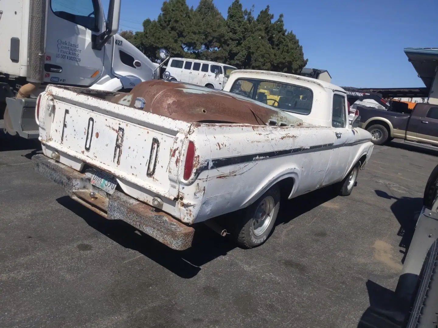Ford F 100 unibody Blanco - 2