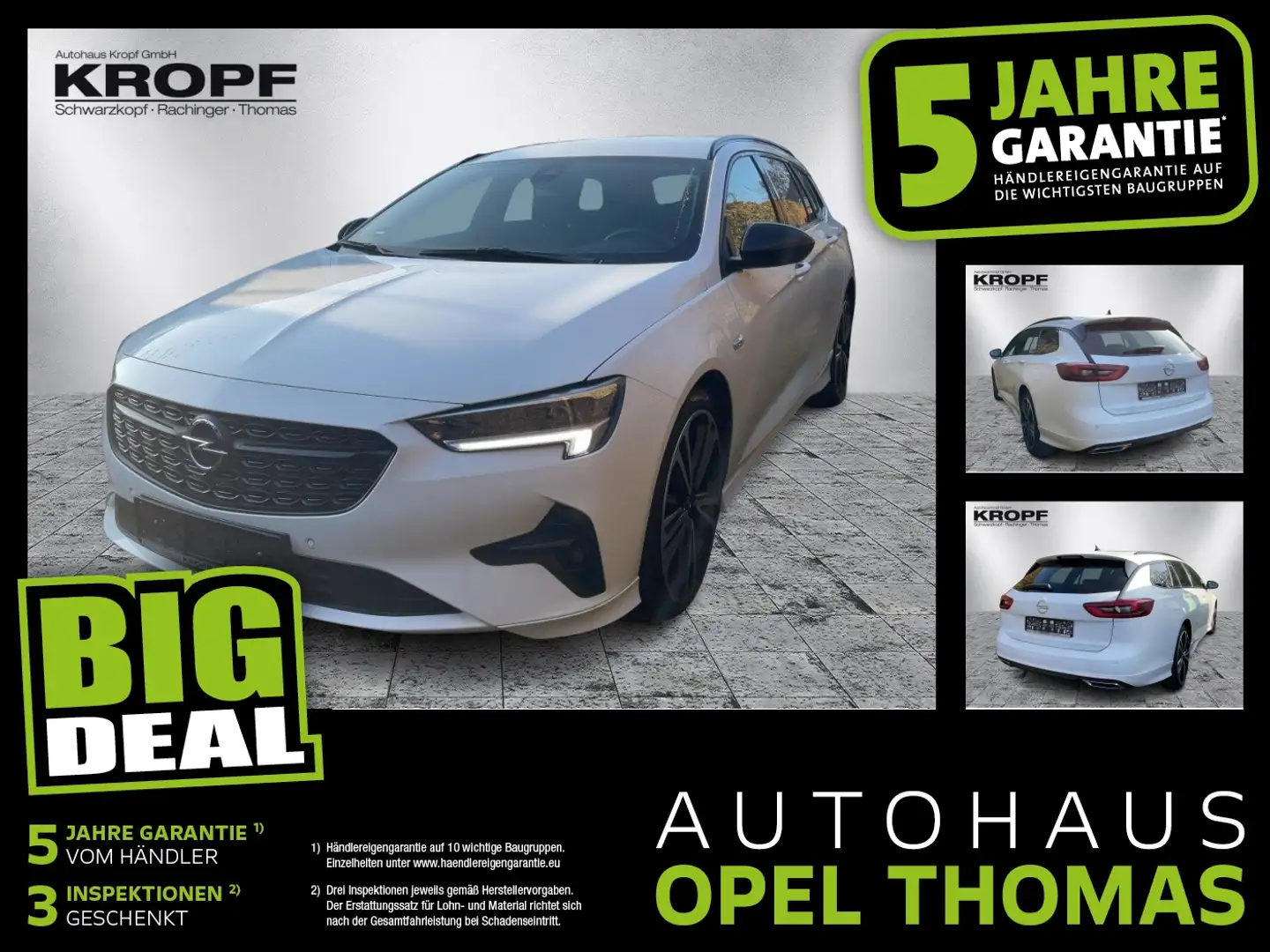 Opel Insignia B ST 2.0 CDTI  Ultimate Alcantara 20Zoll Blanc - 1
