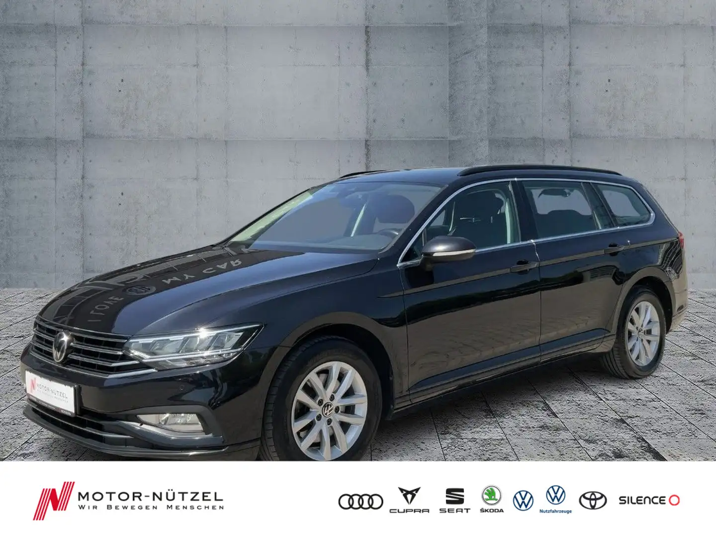 Volkswagen Passat Variant 2.0 TDI BUSINESS LED+NAV+DYNAUDIO Schwarz - 1