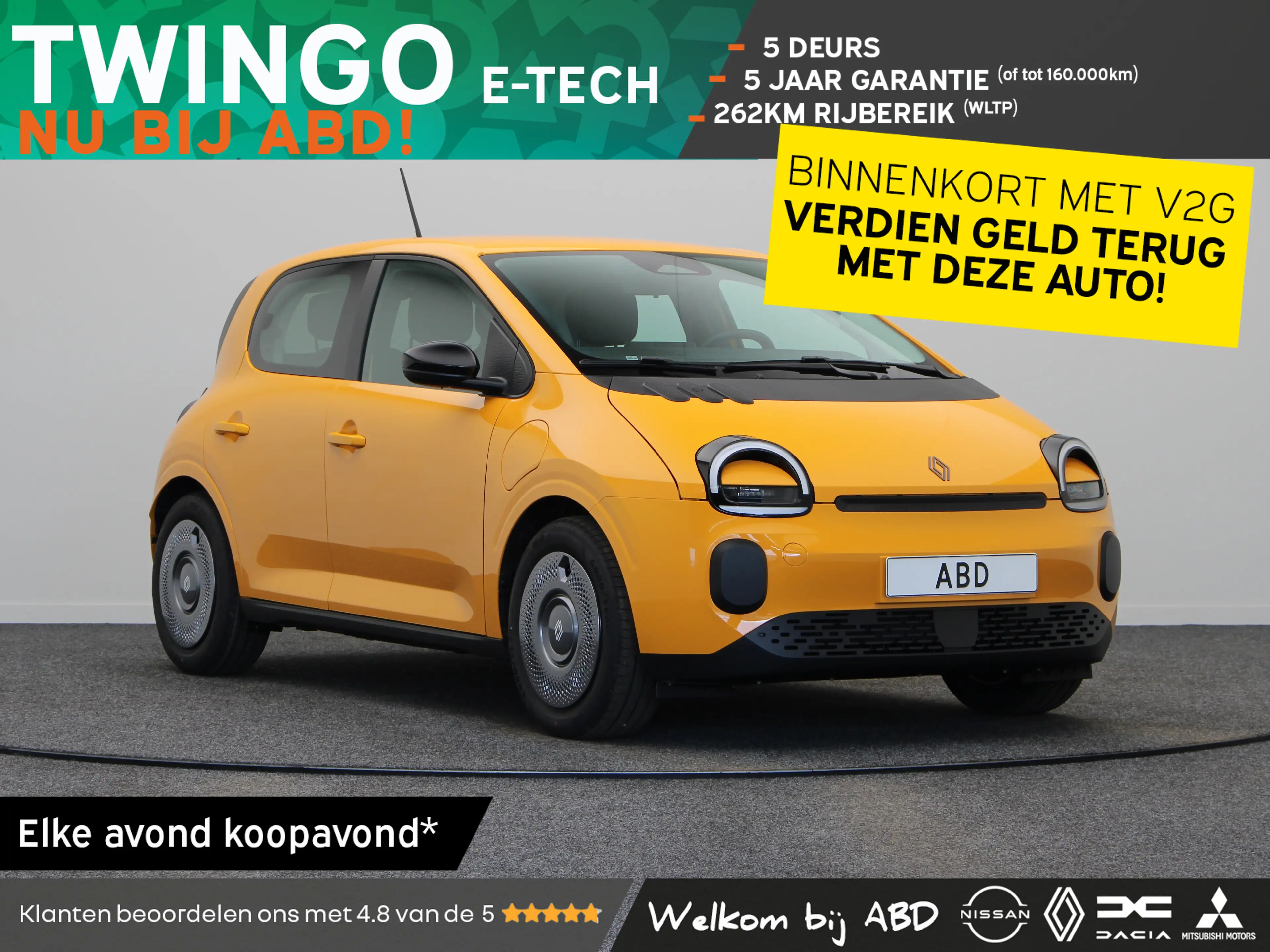 Renault Twingo Evolution Urban range | LED-achterlichten | LED-da