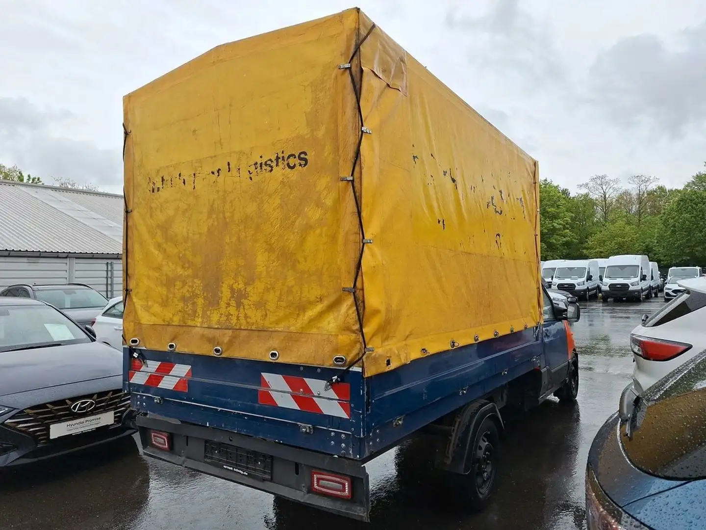 Sonstige Marken StreetScooter 38kw WORK L Pritsche Plane & Hoch Blau - 2